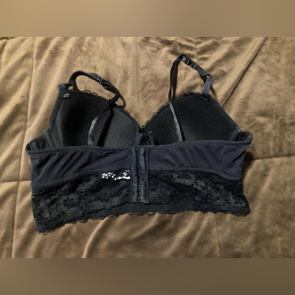 Adored by Adore Me, size 36B, Elegant Black Lace Bralette - Picture 6 of 6